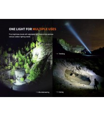 FENIX LD45R - Torcia elettrica ricaricabile  2800 lumen 480 m